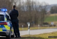 KI-generiertes Symbolfoto zu Verkehrsunfallflucht bei Vöhringen