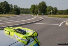 KI-generiertes Symbolfoto zu Verkehrskontrolle bei Friedberg