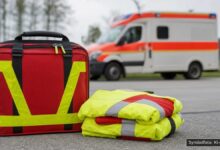 KI-generiertes Symbolfoto zu Arbeitsunfall bei Rohrdorf, Landkreis Rosenheim