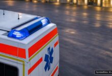 KI-generiertes Symbolfoto zu Vermisstensuche mit Brand und Todesfall bei Bayerisch Eisenstein, Landkreis Regen