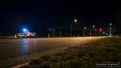 KI-generiertes Symbolfoto zu Trunkenheit im Verkehr bei Kitzingen