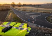 KI-generiertes Symbolfoto zu Verkehrskontrolle bei Füssen