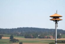 KI-generiertes Symbolfoto zu Bevölkerungsschutzübung / Warntag bei Bayern
