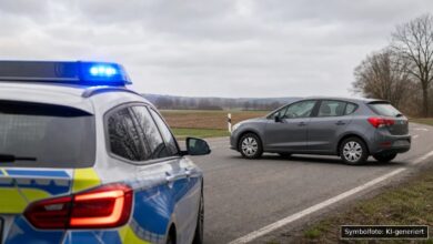 KI-generiertes Symbolfoto zu Betrugsversuch / Festnahme bei Lichtenfels