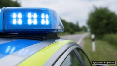 KI-generiertes Symbolfoto zu Verkehrskontrolle bei Göppingen