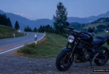 KI-generiertes Symbolfoto zu Verkehrsunfall bei Riedbergpass, Balderschwang
