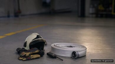 KI-generiertes Symbolfoto zu Brand bei Neu-Ulm