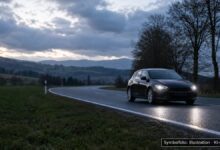 KI-generiertes Symbolfoto zu Verkehrskontrollen / Präventionshinweise bei Niederbayern