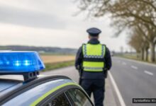 KI-generiertes Symbolfoto zu Verkehrskontrolle bei Ulm