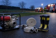 KI-generiertes Symbolfoto zu Brand bei Obergünzburg
