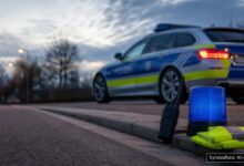 KI-generiertes Symbolfoto zu Bedrohung und Hausfriedensbruch bei Donauwörth