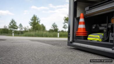 KI-generiertes Symbolfoto zu Sachbeschädigung bei Weldishoferstraße, Augsburg-Kriegshaber