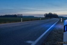KI-generiertes Symbolfoto zu Verkehrsunfall / Unfallflucht bei Bad Buchau