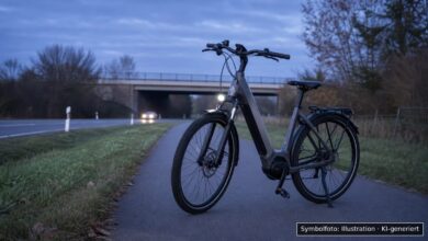 KI-generiertes Symbolfoto zu Verkehrsunfall bei Harburg