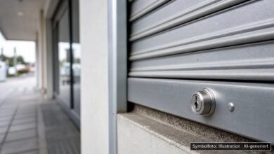 KI-generiertes Symbolfoto zu Versuchter Einbruchdiebstahl mit Festnahme bei Neuhausen, Nymphenburger Straße
