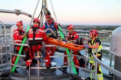 Leipheim Übung Rettung Silo 19072022 148