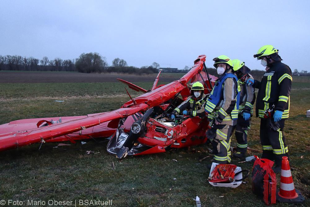 Flugzeugabsturz Günzburg Dopperldecker
