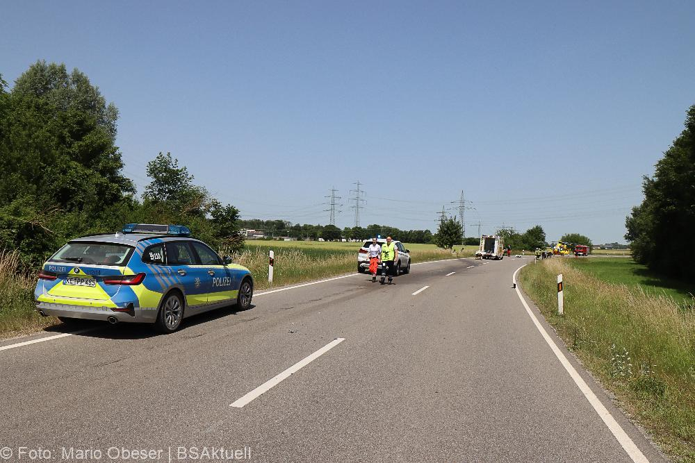 Gundremmingen ST2025 Unfall Motorrad Pkw