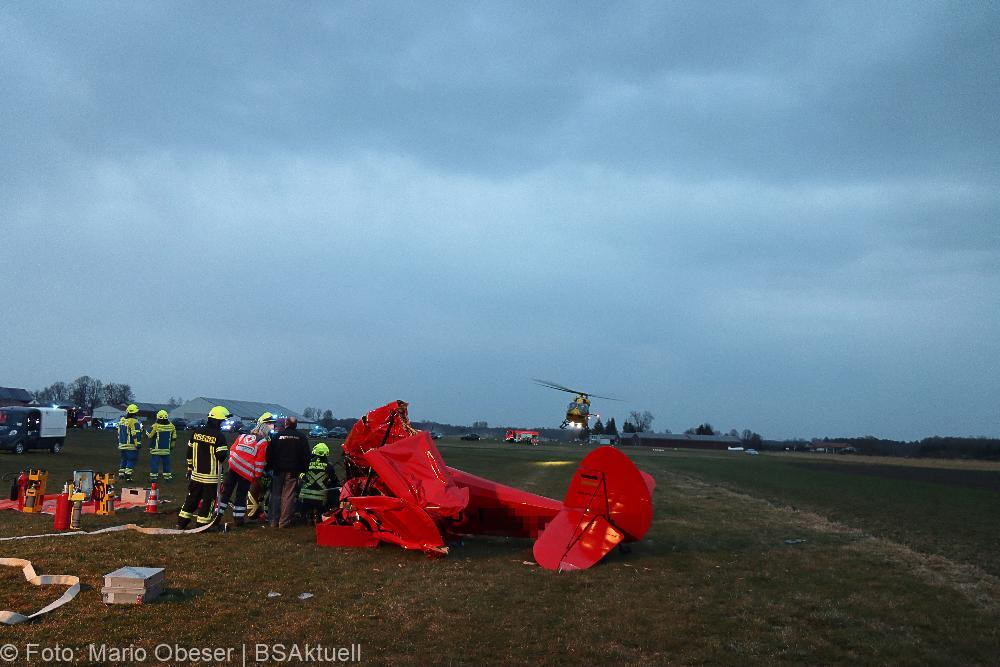 Flugzeugabsturz Günzburg Dopperldecker