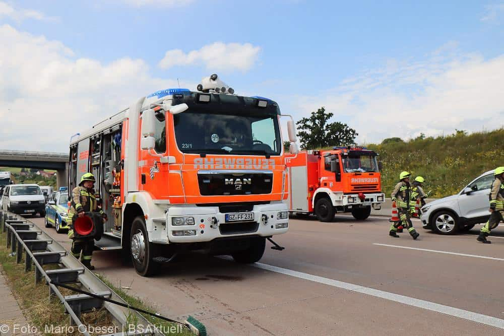 Unfall A8 Unterknöringen 29062022