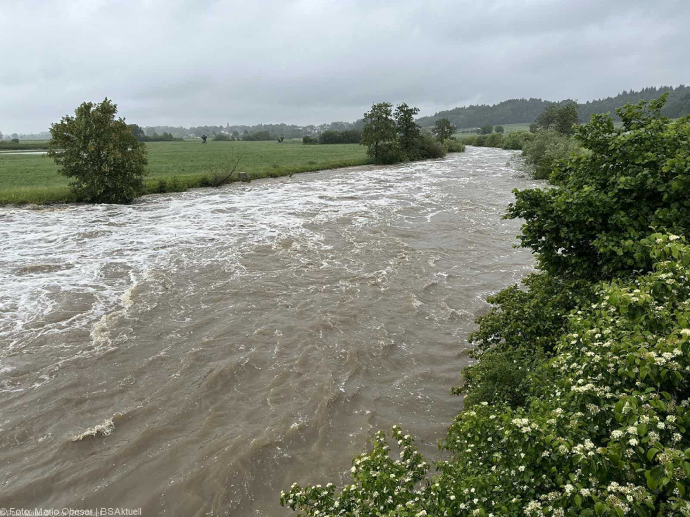 Hochwasser 2024 Höselhurst E-Werk