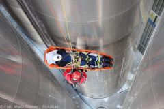 Leipheim Übung Rettung Silo 19072022161