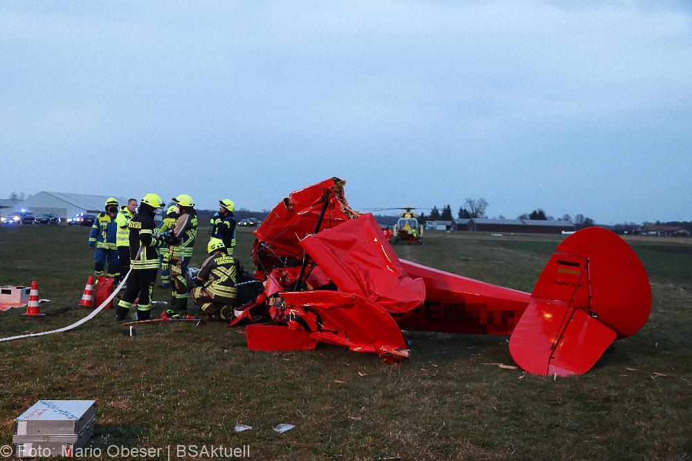 Flugzeugabsturz Günzburg Dopperldecker
