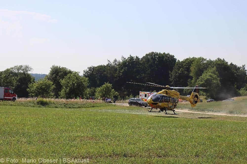Unfall Roggenburg Motorrad Pkw 21062022