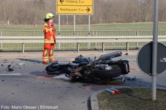 Unfall Premach Motorrad Pkw 25032022 3