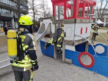 Atemschutzlehrgang Feuerwehrt Günzburg 0322 4