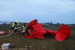 Flugzeugabsturz Guenzburg Dopperldecker 29032022 11